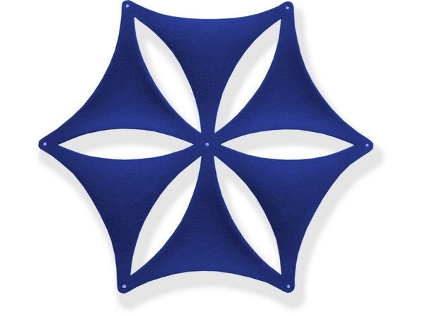 Airflake Blade Open Pack of 3, Blue